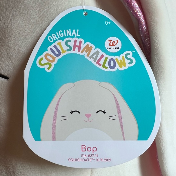 16” Bop The Easter Bunny NWT Squishmallows Walgreens Exclusive 2022  Plush Toy - Picture 2 of 3